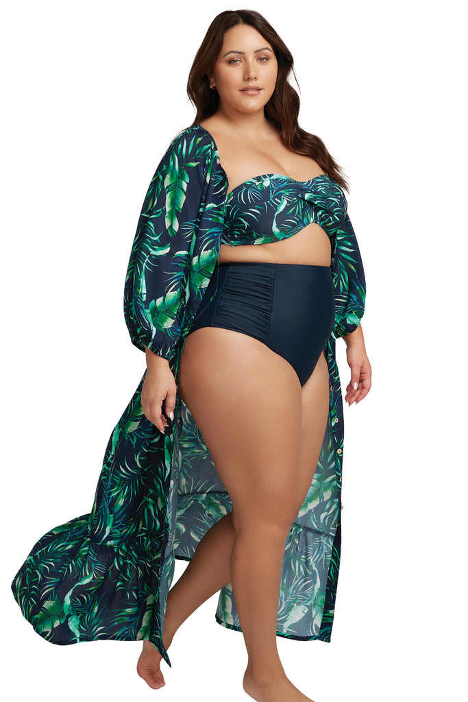 Palmspiration Elgar Cotton Beach Maxi Dress - Artesands Swim Australia
