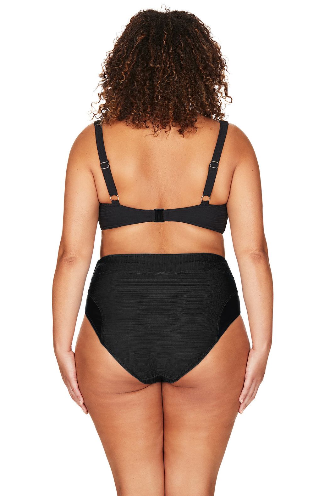 Black Aria Giotto High Waist Swim Pant