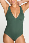 Sea Green O'Keefe One Size One Piece