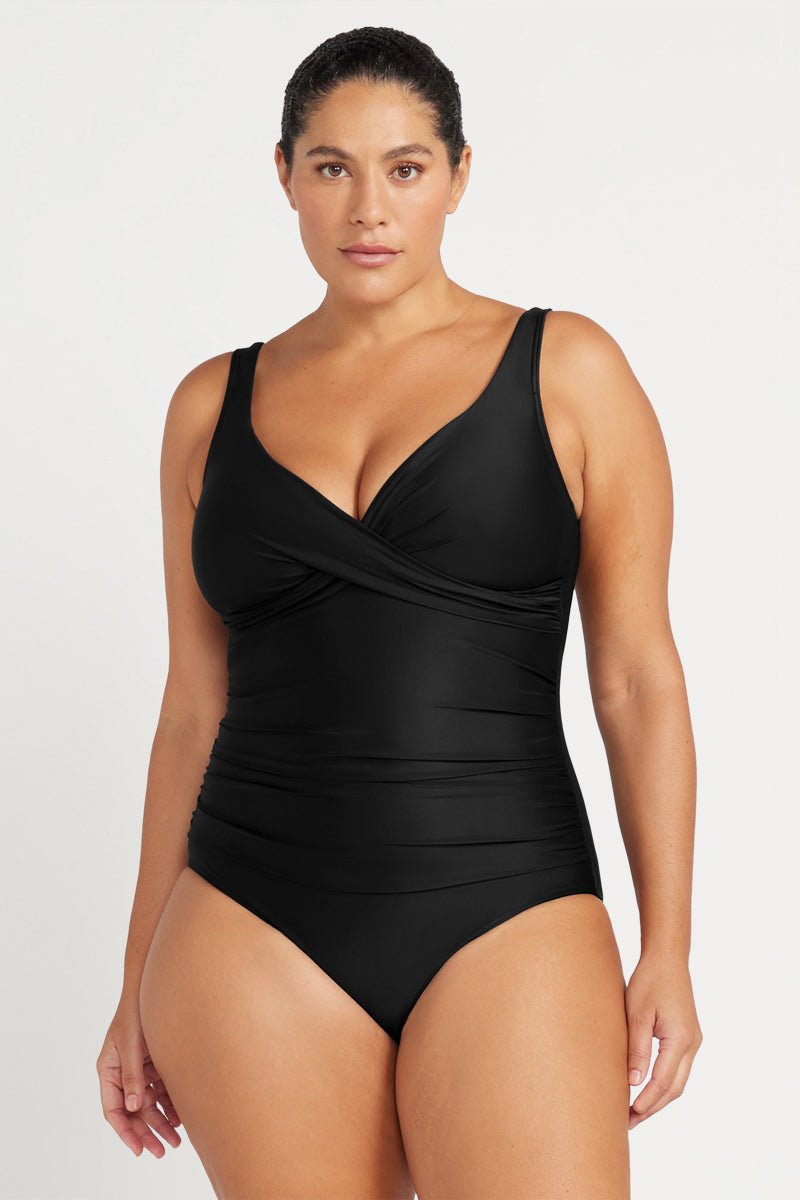 Black Hues Delacroix Multi Cup One Piece Swimsuit