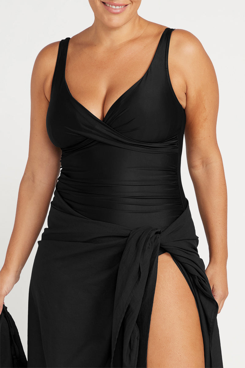 Black Hues Delacroix Multi Cup One Piece Swimsuit