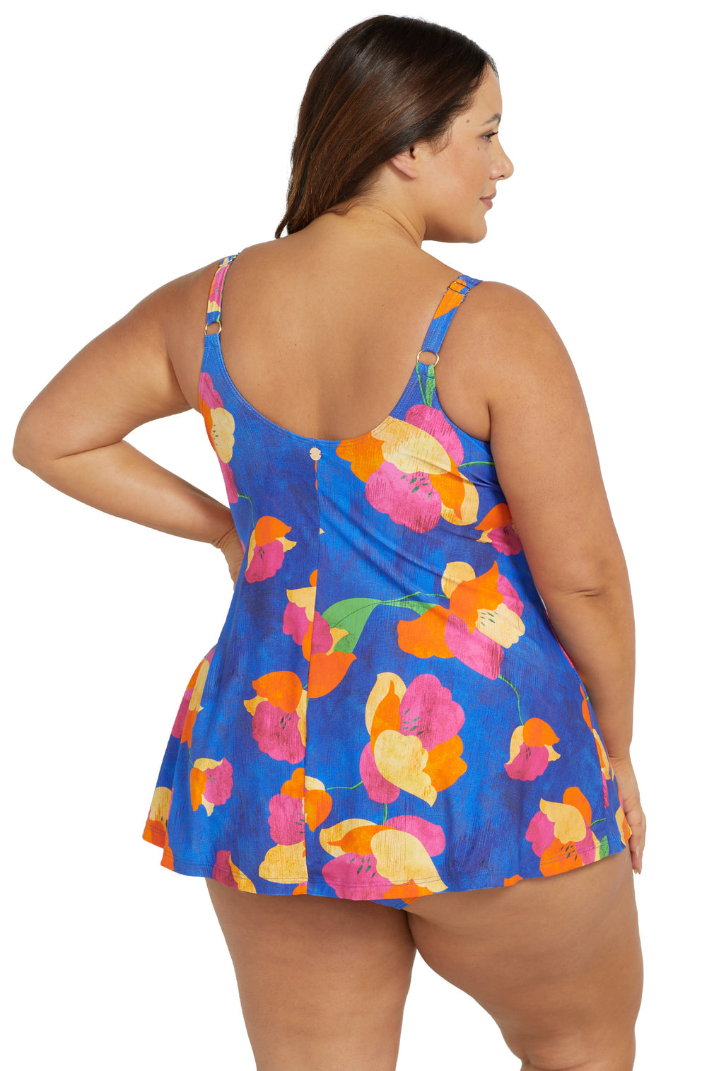 Au Contraire Delacroix Multi Cup One Piece Swimdress - Final Sale