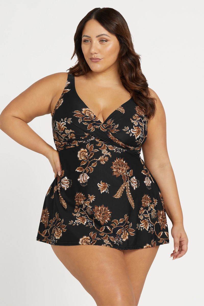 Chantique Delacroix Multi Cup Swim Dress - Final Sale