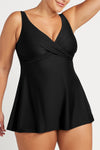 Black Hues Delacroix Multi Cup Swim Dress