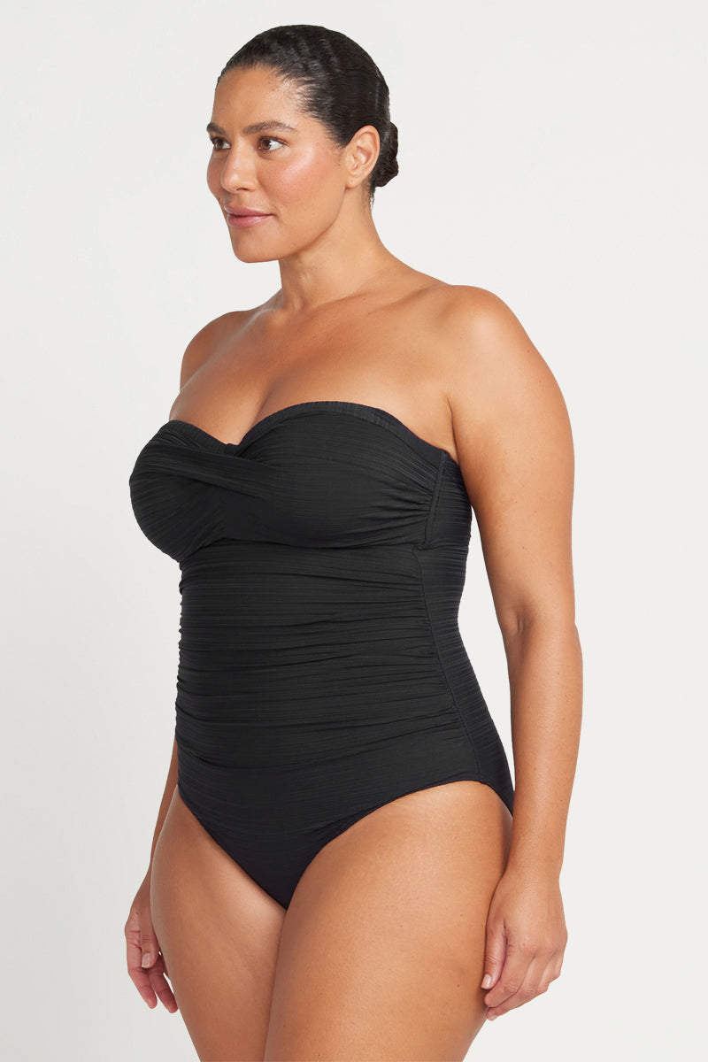 Underwire strapless one piece swimsuit best sale