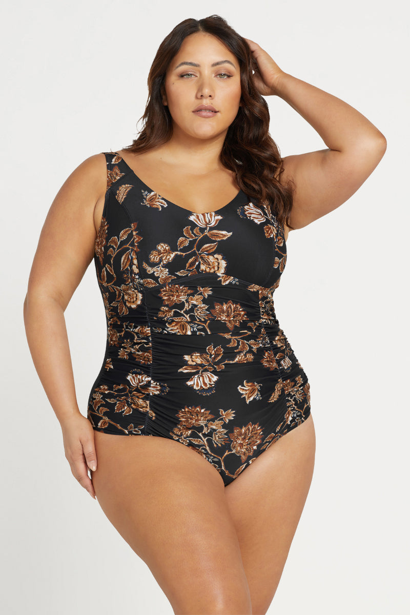 Chantique Raphael E / F Cup Underwire One Piece Swimsuit - Final Sale