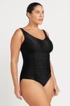 Black Hues Raphael E / F Cup Underwire One Piece Swimsuit