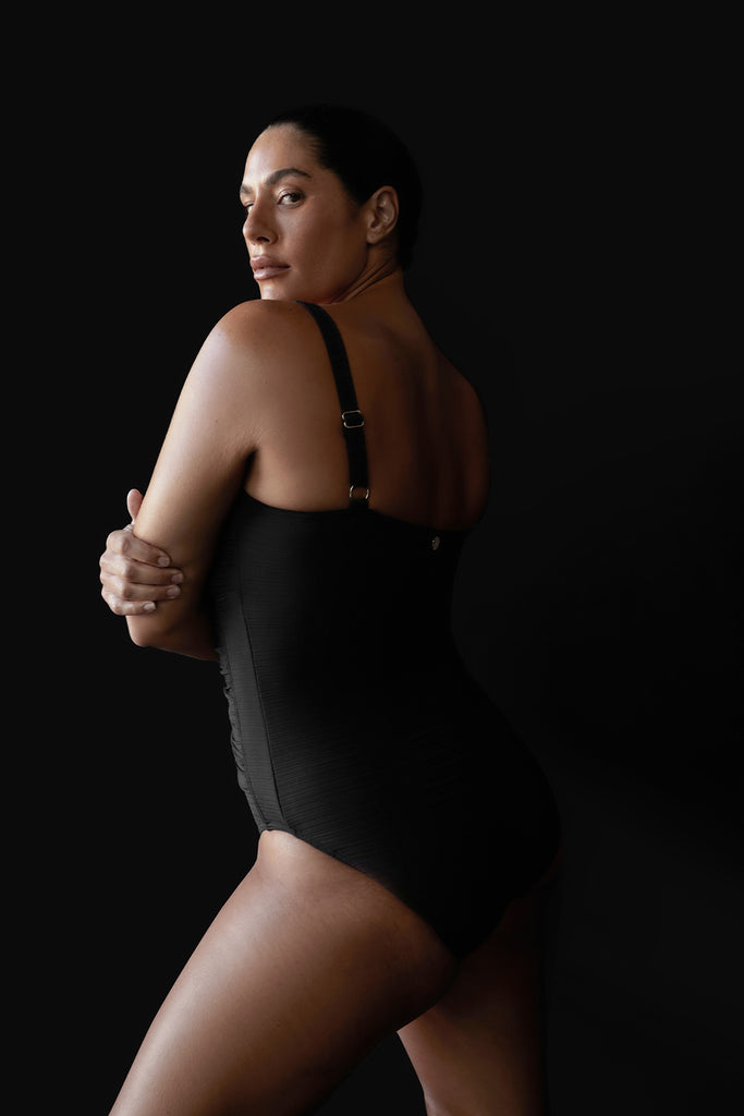 Black Aria Botticelli Multi Cup One Piece Swimsuit - Artesands Swim Australia