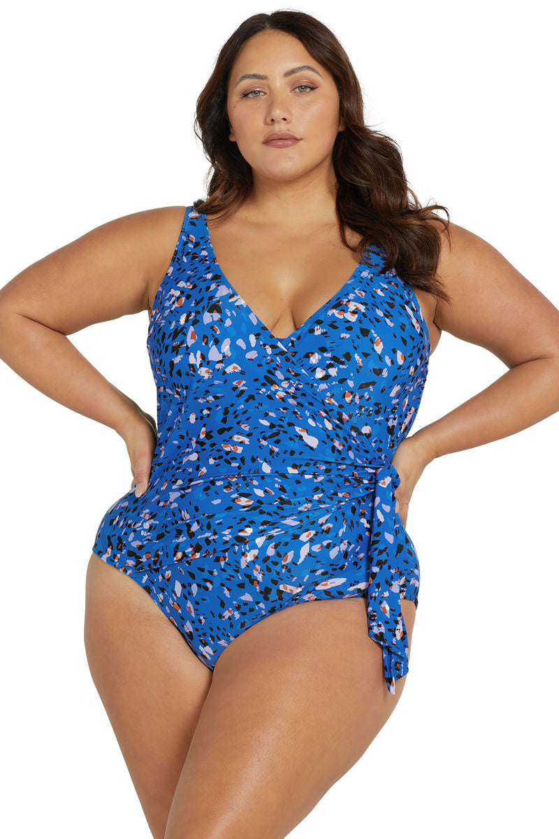 Ja'qua Hayes Underwire One  Piece - Artesands Swim Australia