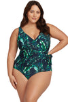 Palmspiration Hayes D / DD Cup Underwire One Piece Swimsuit - Artesands Swim Australia