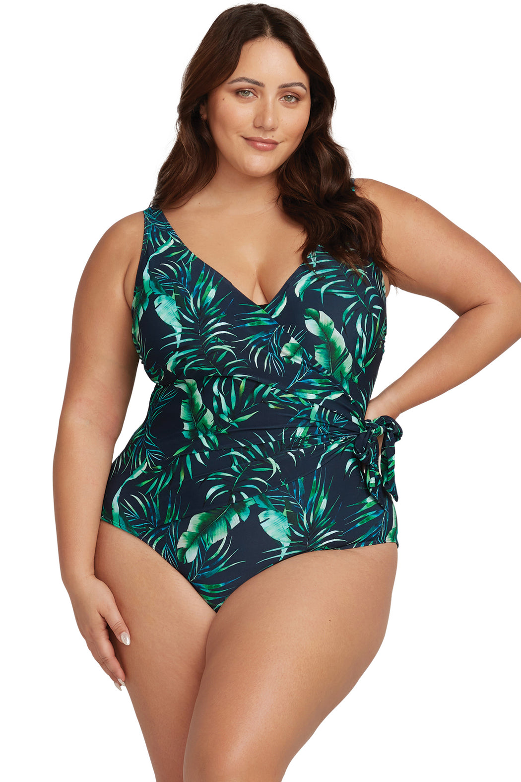 Palmspiration Hayes D / DD Cup Underwire One Piece Swimsuit - Artesands Swim Australia