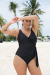 Black Hues Hayes D / DD Cup Underwire One Piece Swimsuit