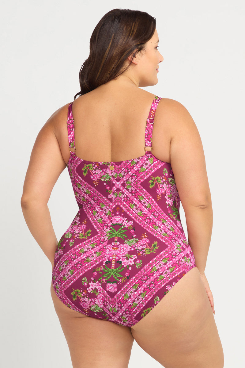 Shambala Hayes D / DD Cup Underwire One Piece Swimsuit