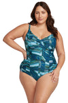 Chalcedony Monet Underwire D - DD One Piece Swimsuit - Artesands Swim Australia