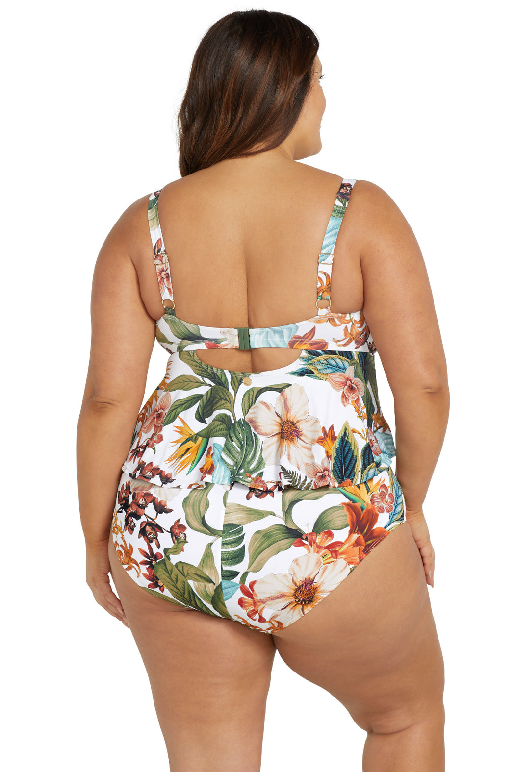 White Into The Saltu Chagall Multi Cup One Piece Swimsuit - Final Sale