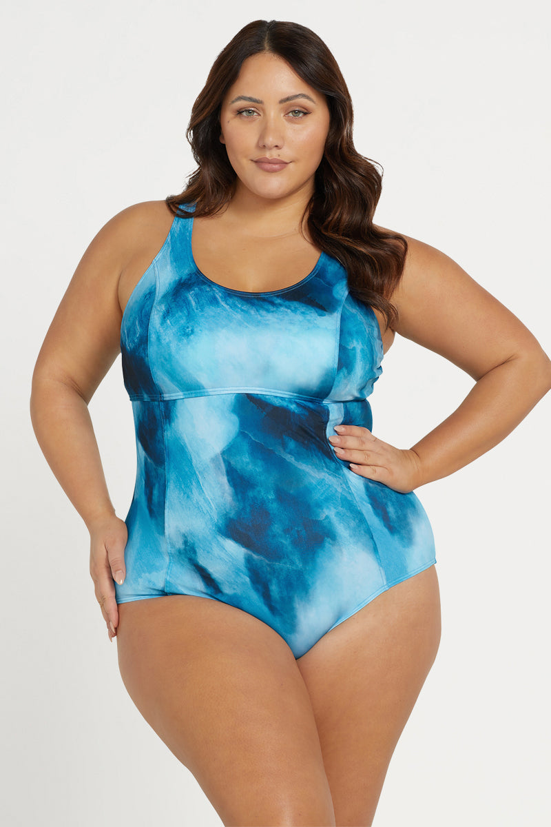 Natare Celer Hockney Chlorine Resistant One Piece