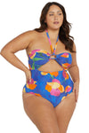 Au Contraire Mondrian Reversible One Piece Swimsuit - Final Sale