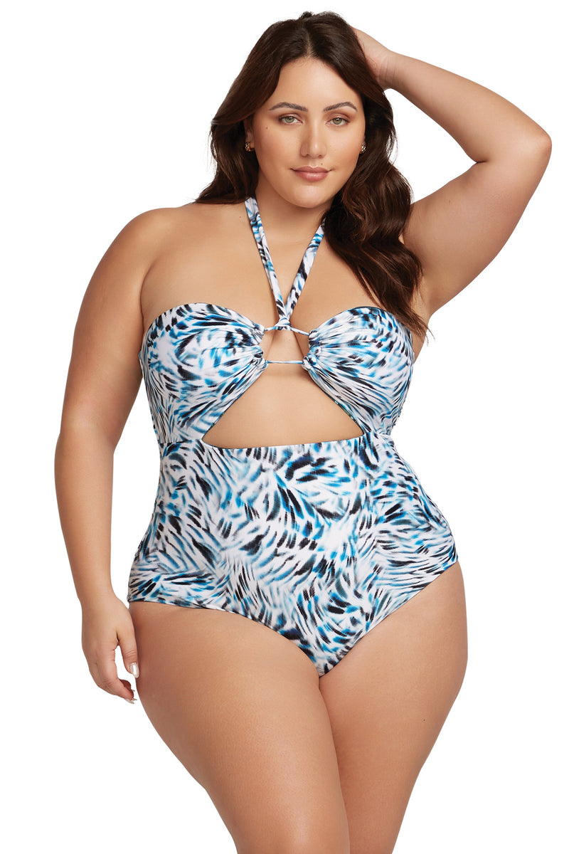 Ze Blu Mondrian Reversible One Piece Swimsuit - Artesands Swim Australia