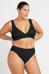 Black Geo O'Keefe Bikini Set