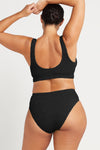 Black Geo O'Keefe Bikini Set