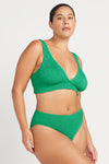 Green Geo O'Keefe Bikini Set
