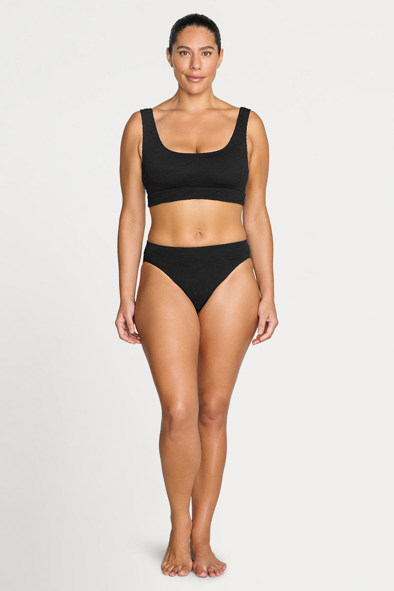 Black Kahlo One Size Bikini Set