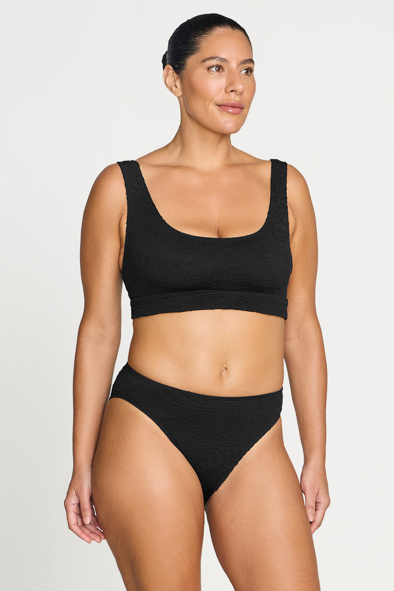 Black Kahlo One Size Bikini Set