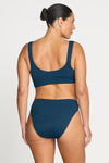 Navy Kahlo One Size Bikini Set