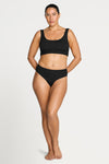 Black Kahlo One Size Bikini Set