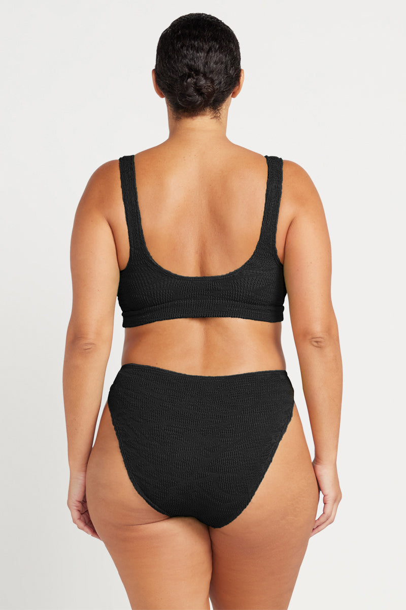 Black Geo Kahlo Bikini Set