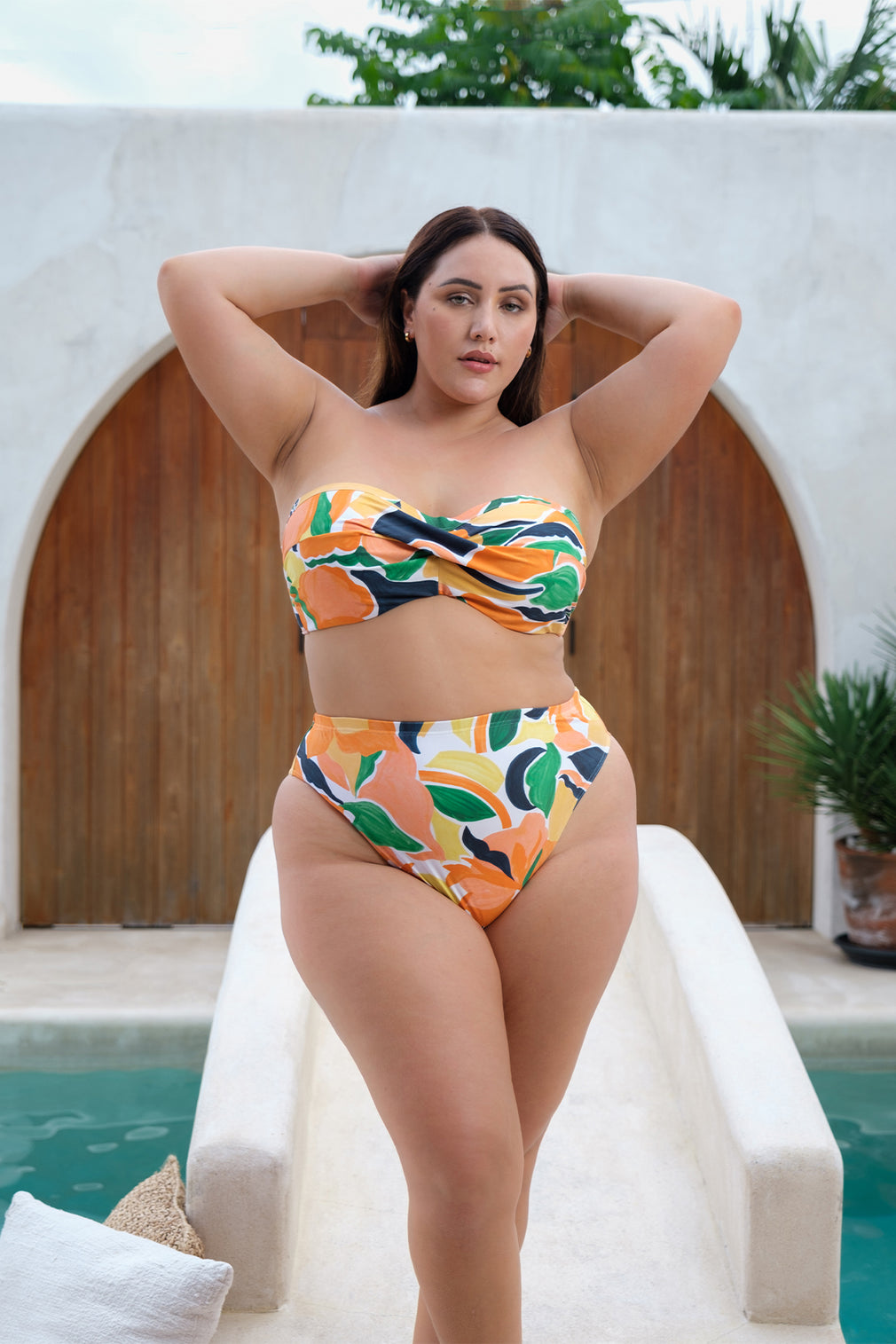 De L'Hortus Botticelli Bandeau Bikini Top - Final Sale