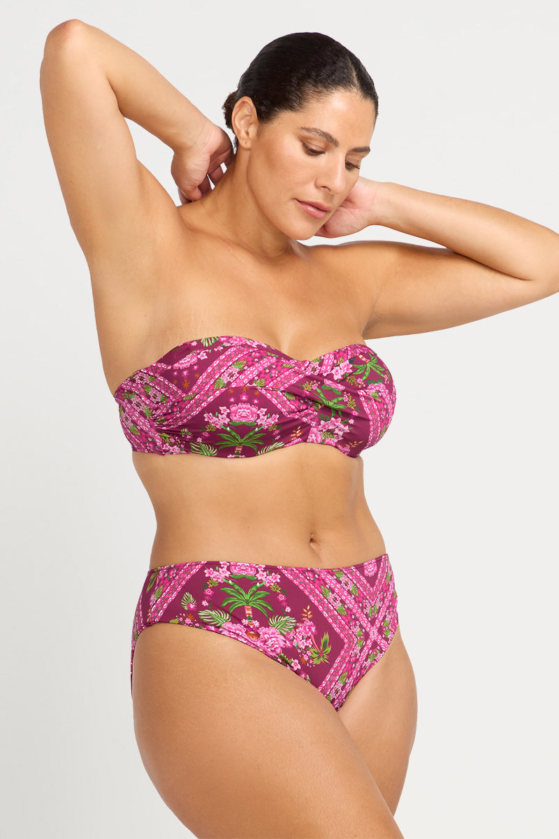 Shambala Botticelli Bandeau D/DD Underwire Bikini Top