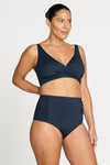 Navy Hues Botticelli High Waist Swim Pant