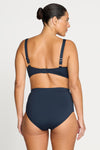 Navy Hues Botticelli High Waist Swim Pant