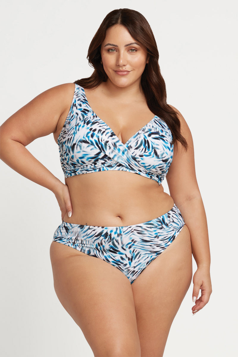 Plus size 2pc swimwear best sale
