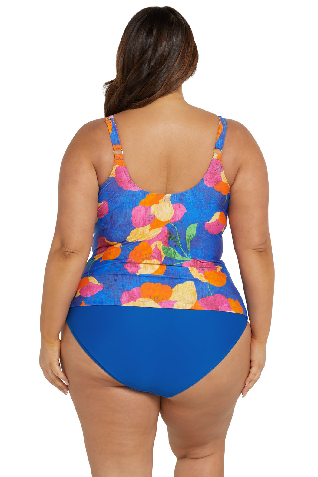 Au Contraire Delacroix Multi Cup Tankini Top - Final Sale