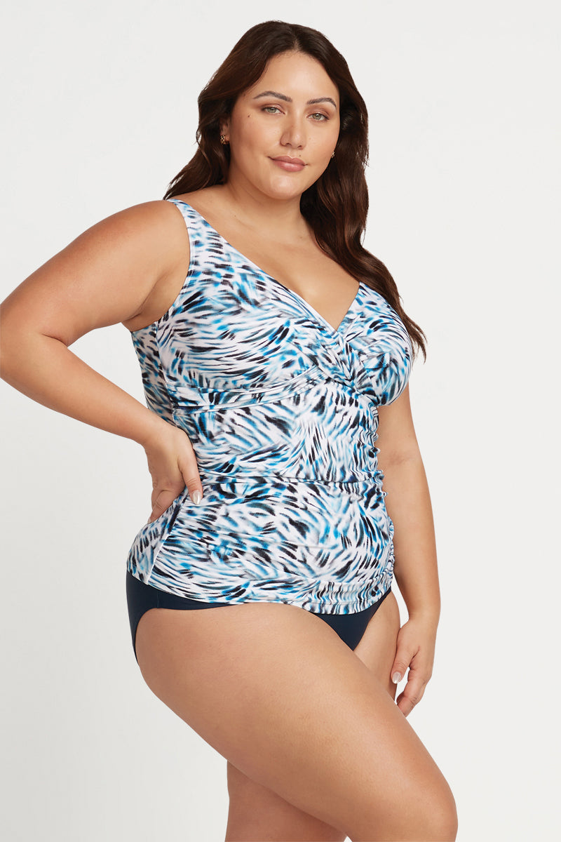 Ze Blu Delacroix Multi Cup Tankini Top - Final Sale