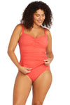 Aria Coral Botticelli Multi Cup Tankini Top