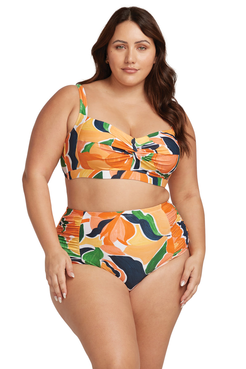 De L'Hortus Botticelli Multi Cup Bikini Top - Artesands Swim Australia