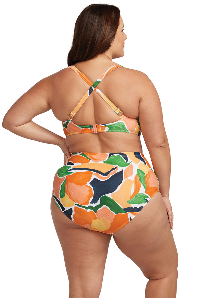 De L'Hortus Botticelli Multi Cup Bikini Top - Artesands Swim Australia