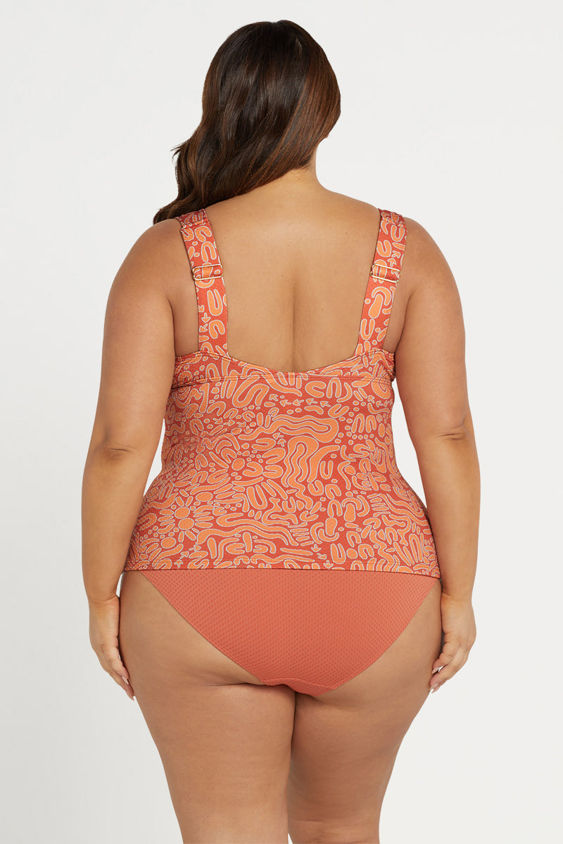 Wuk-tjarra Magritte Tankini Top - Final Sale