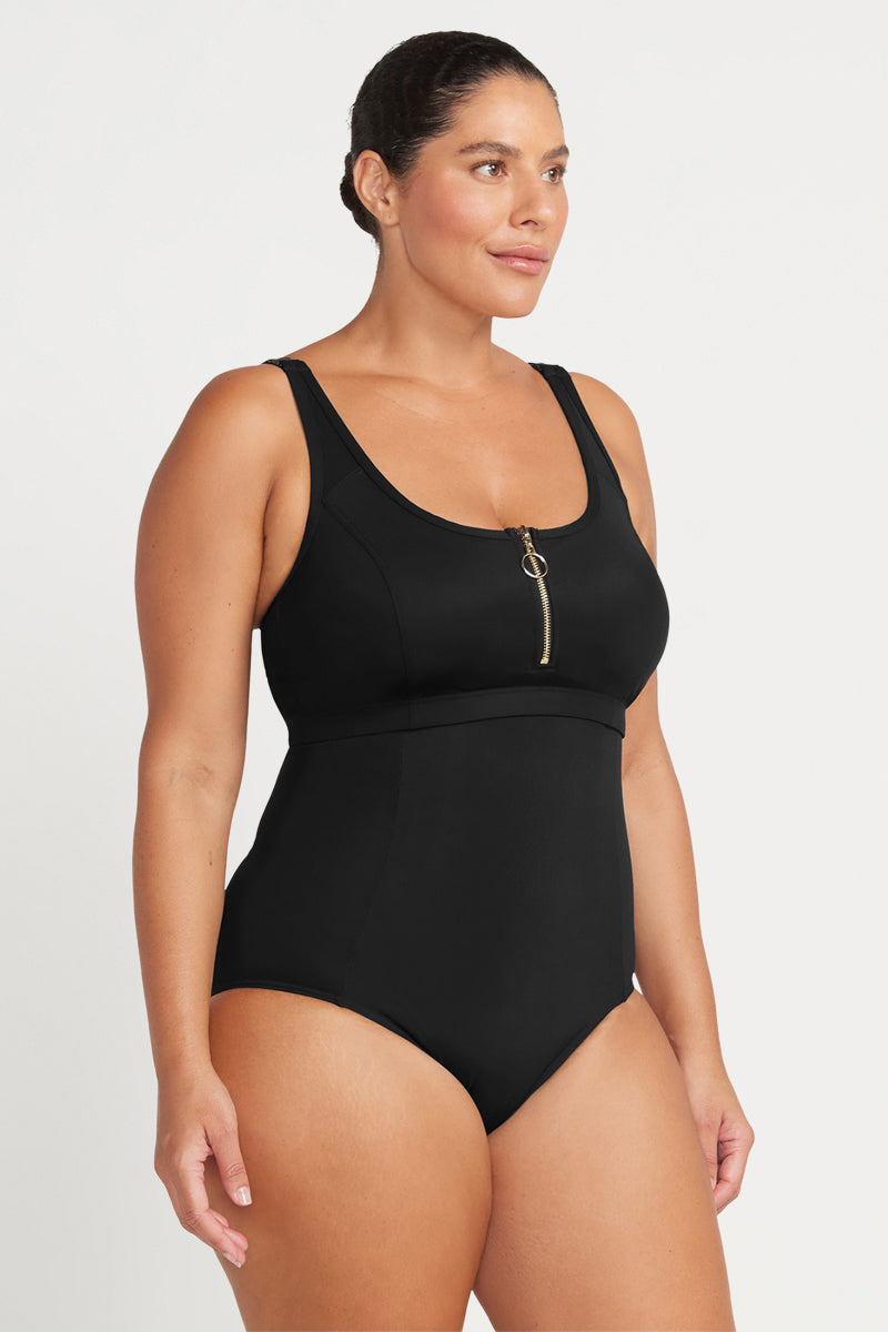 Black Sculpt Michelangelo High Waist Bikini Bottom – Artesands