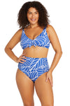 Philharmonic Blue Chagall Bikini Top - Final Sale