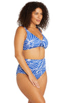 Philharmonic Blue Chagall Bikini Top - Final Sale