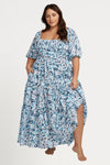 Ze Blu Handel Cotton Maxi Dress