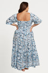 Ze Blu Handel Cotton Maxi Dress