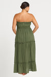 Olive Handel Cotton Strapless Dress