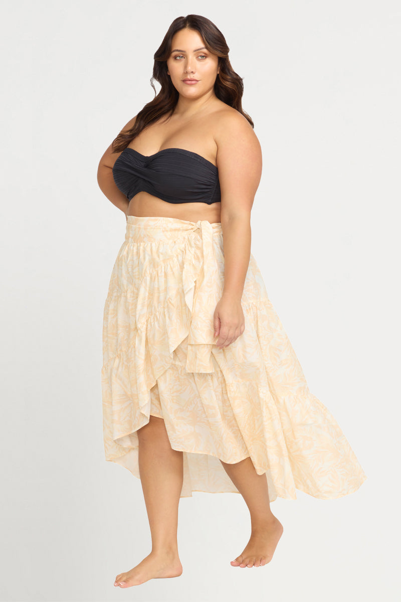 Wrap maxi skirt 40 best sale