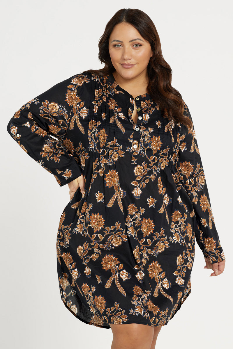 Chantique Gershwin Cotton Beach Shirt