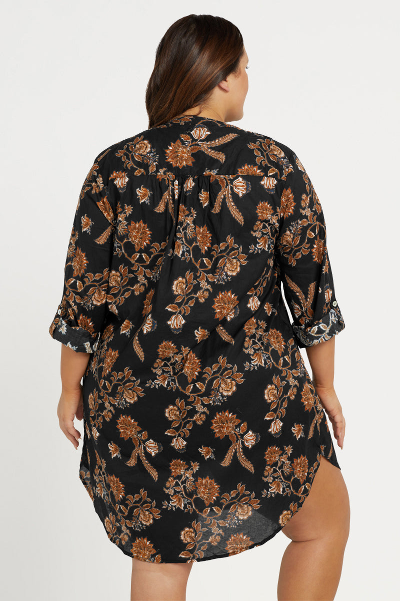 Chantique Gershwin Cotton Beach Shirt